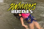 Swimming Buddies For Life 🏊‍♀️ Monkey-B & I Never Neglect The River 🏞️ thumbnail