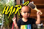 Little Nutsara 👶 No Hair Yet, But Ready To Brush 😕 thumbnail