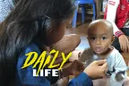 👶 Baby Nutsara Eats Monkey-B's Smoothie 🥤 I Get Hand-Puppetized ✂️ thumbnail